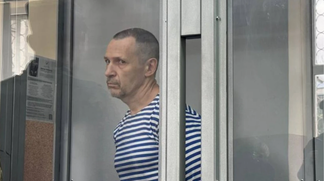 Обвинувачений у вбивстві Парубія Михайло Сцельніков у залі Франківського районного суду Львова, 10 вересня 2026 року